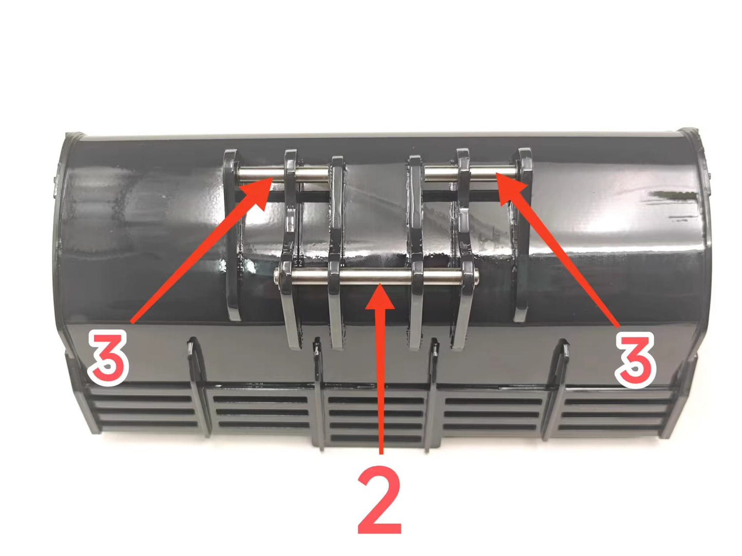 JDM-198E ZW370 Loader Quick Coupler