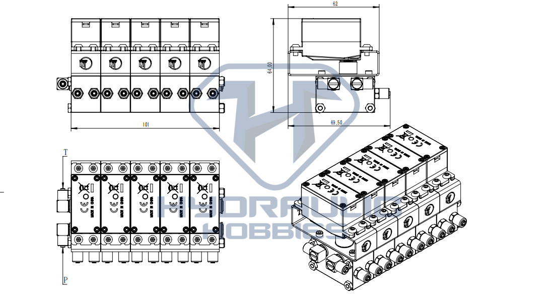 Large Hydraulic Valve