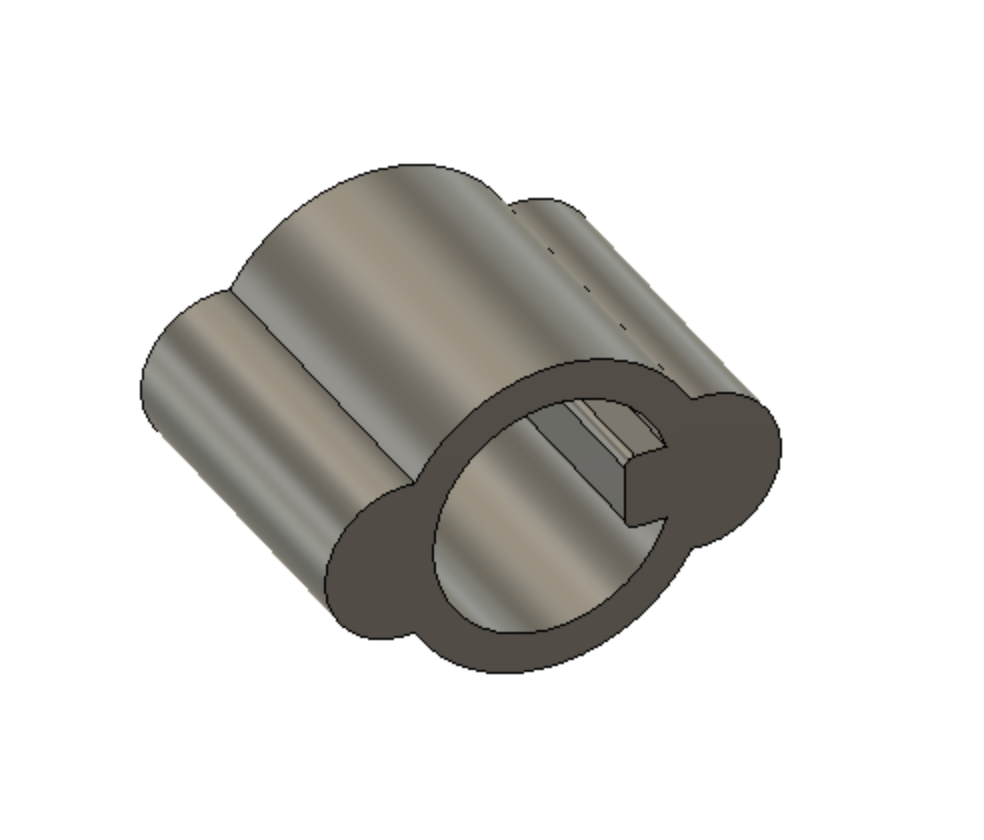 JD Models/RC4WD Mining truck rear axle gearbox upgrade coupler