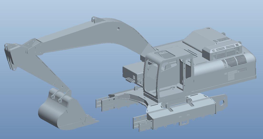 1:12 CAT 336D2 Plasma Cut Plans