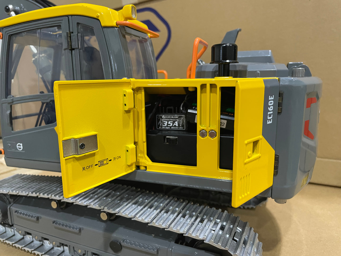 Converted EE EC160E Hydraulic Excavator