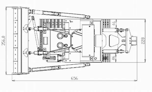 JDM-98 DXR2 Hydraulic Dozer