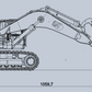 BM Model 1:14 374NG Excavator