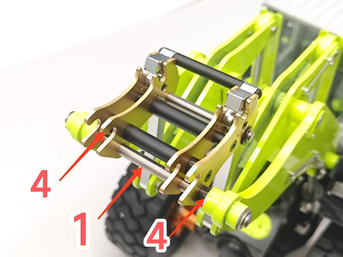 JDM-198E ZW370 Loader Quick Coupler