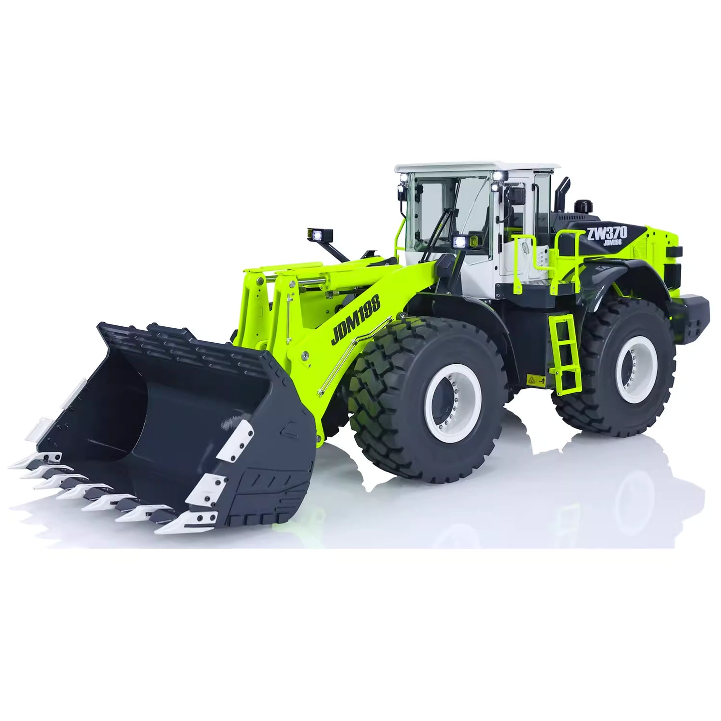 JDM-198 1:14 ZW370 Hydraulic RC Loader