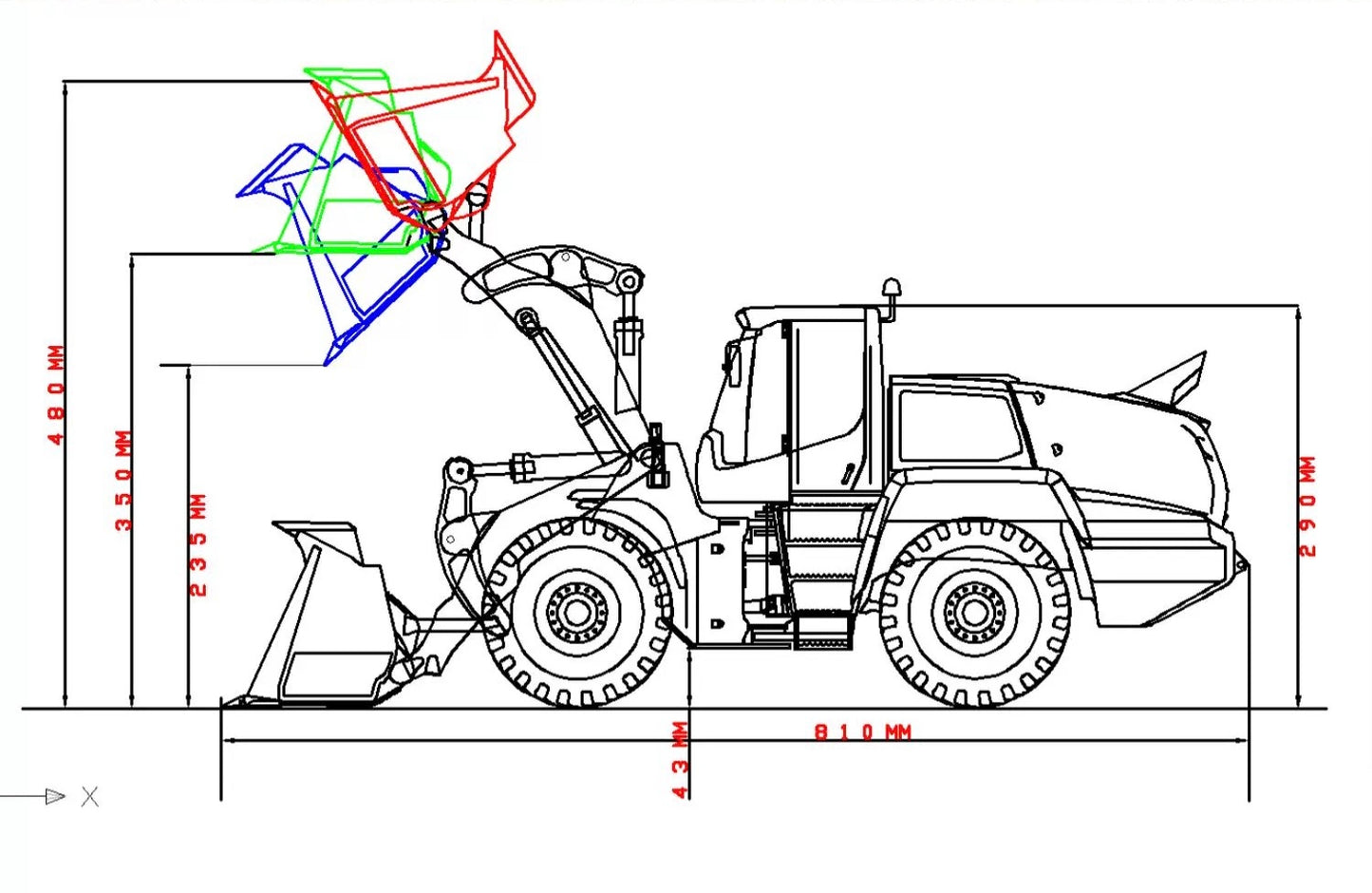 XD Model 580 Wheel Loader