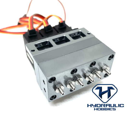 3 Way Compact Hydraulic Valve