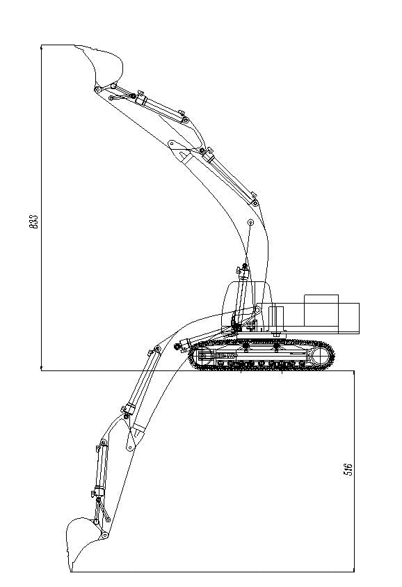 JD Models 360L Excavator